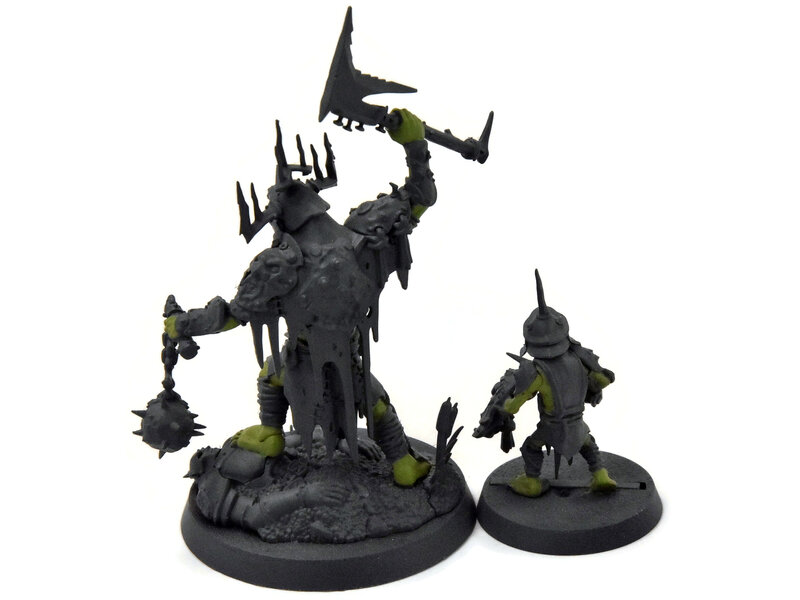 Games Workshop ORRUK WARCLANS Killaboss with Stab-Grot #1 Warhammer Sigmar