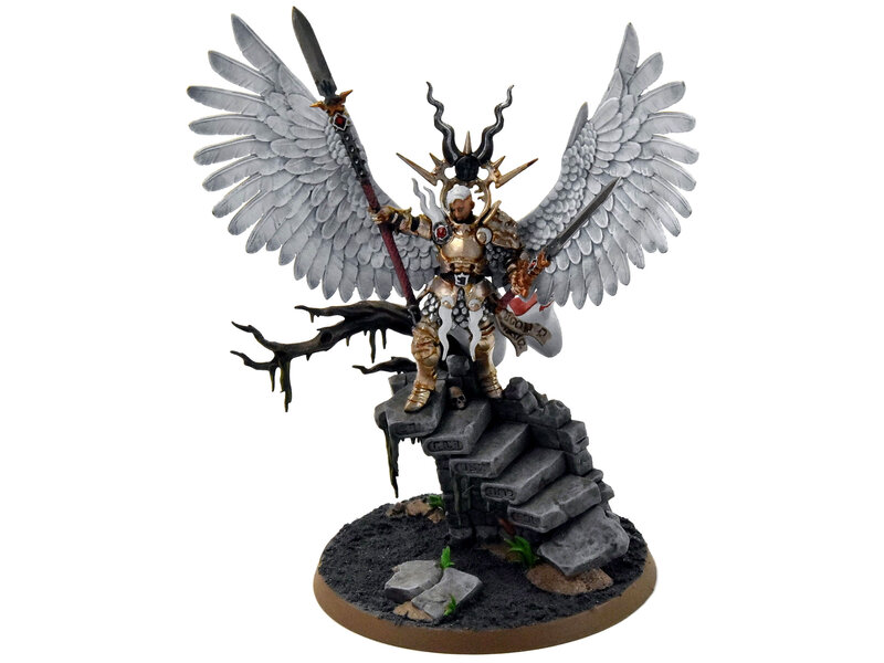 Games Workshop STORMCAST ETERNALS Yndrasta The Celestial Spear #1 WELL PAINTED Sigmar