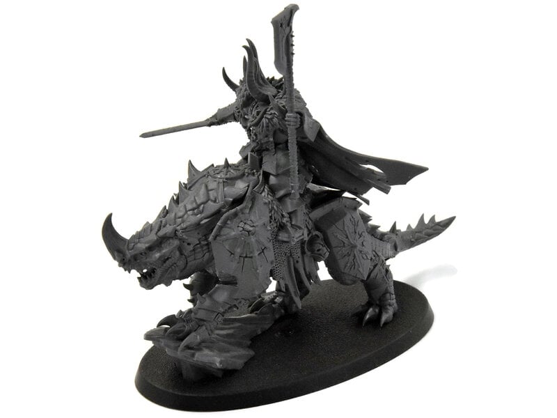 Games Workshop SLAVES TO DARKNESS Chaos Lord On Karkadrak #1 Warhammer Sigmar