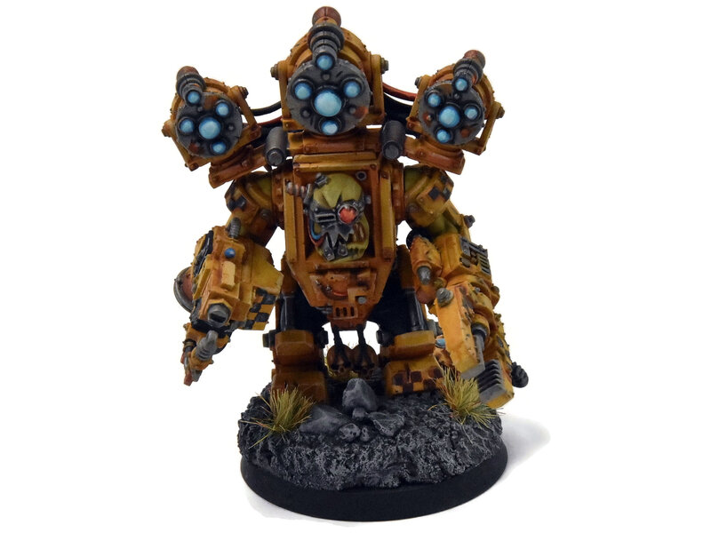 Games Workshop ORKS Big mek in Mega Armour #1 WELL PAINTED Warhammer 40K