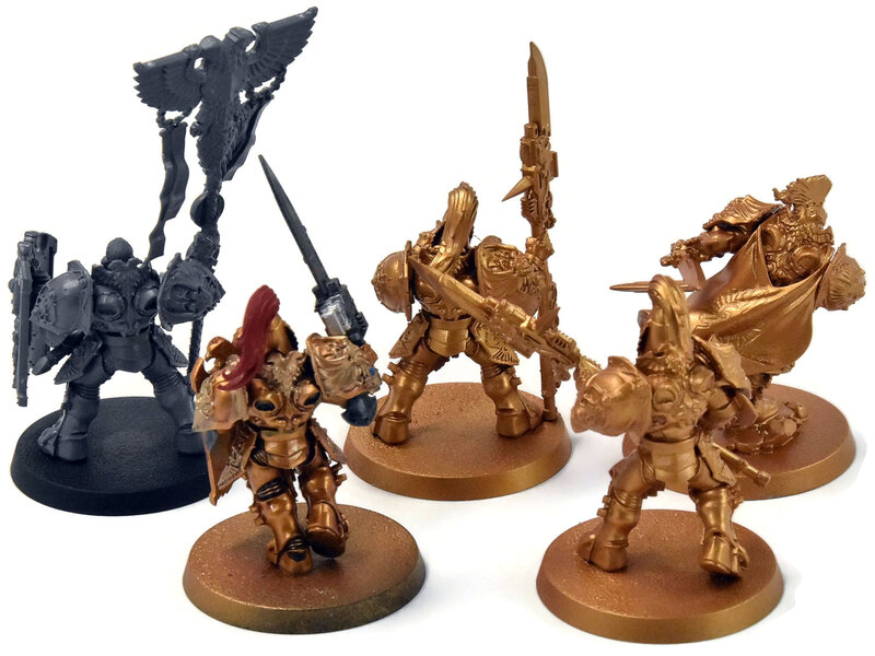 Games Workshop ADEPTUS CUSTODES 5 Custodian Guards #5 Warhammer 40K