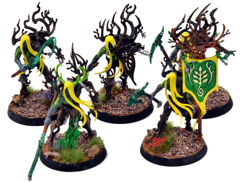 Games Workshop SYLVANETH 5 Tree Revenants #1 Warhammer Sigmar