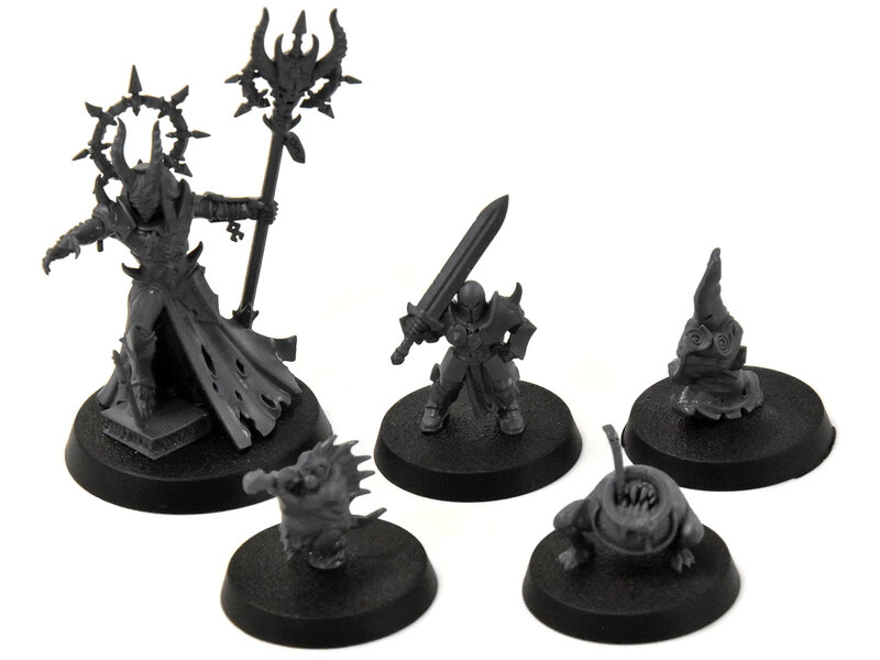 Games Workshop SLAVES TO DARKNESS Mibyllor Darkfang & Familiar #1 Warhammer Sigmar