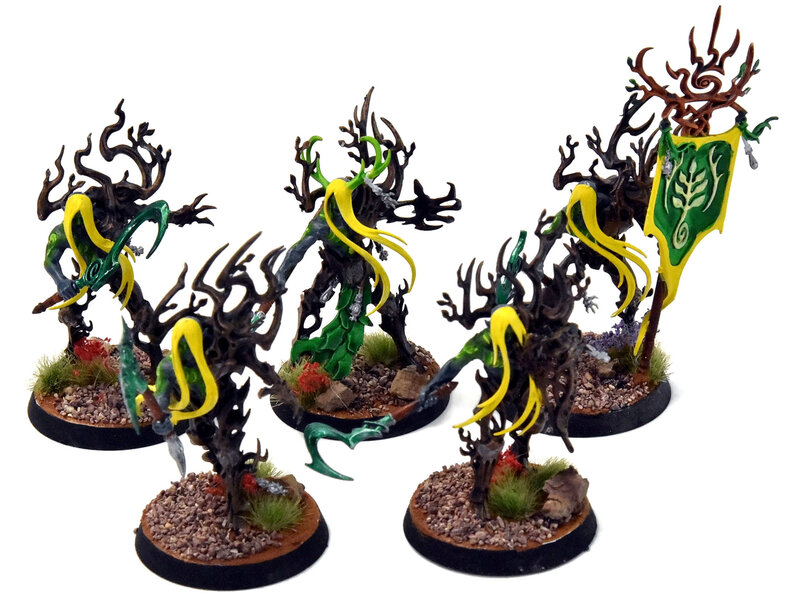 Games Workshop SYLVANETH 5 Tree Revenants #2 Warhammer Sigmar