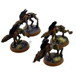 Games Workshop TAU EMPIRE 4 Kroot Hounds #1 WELL PAINTED Warhammer 40K