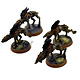 TAU EMPIRE 4 Kroot Hounds #1 WELL PAINTED Warhammer 40K