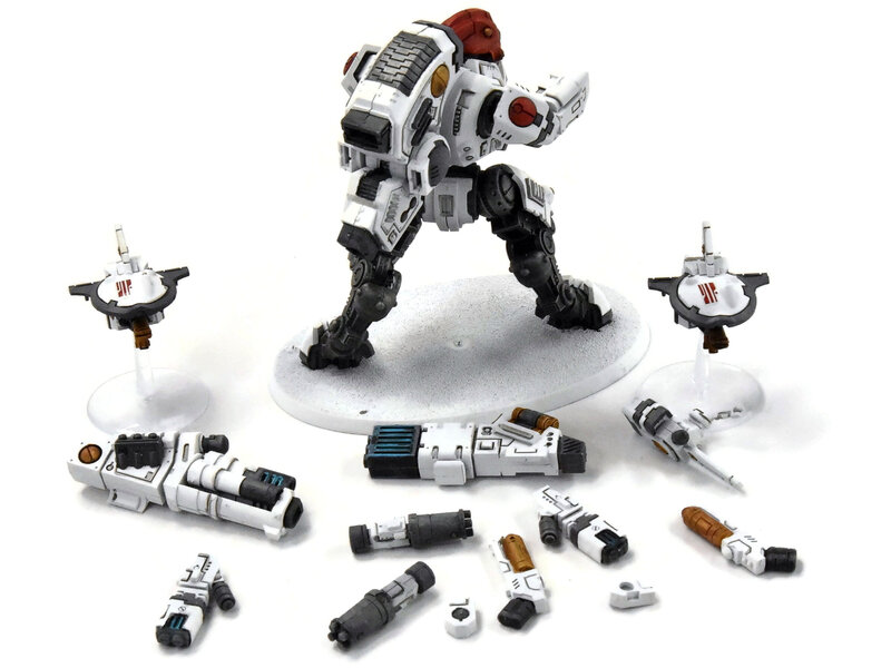 Games Workshop TAU EMPIRE XV95 Ghostkeel Battlesuit #1 WELL PAINTED Warhammer 40K