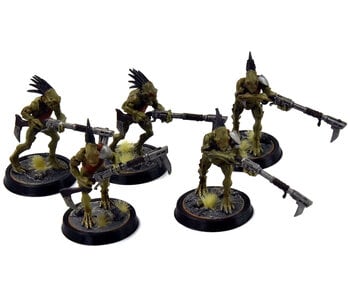 TAU EMPIRE 5 Kroot Carnivores #4 WELL PAINTED Warhammer 40K