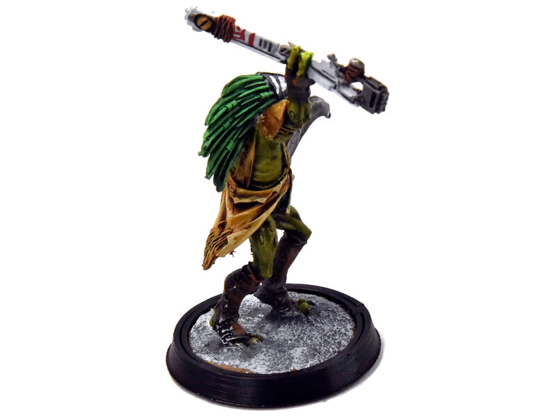 Games Workshop TAU EMPIRE Kroot Shaper #1 WELL PAINTED Warhammer 40K