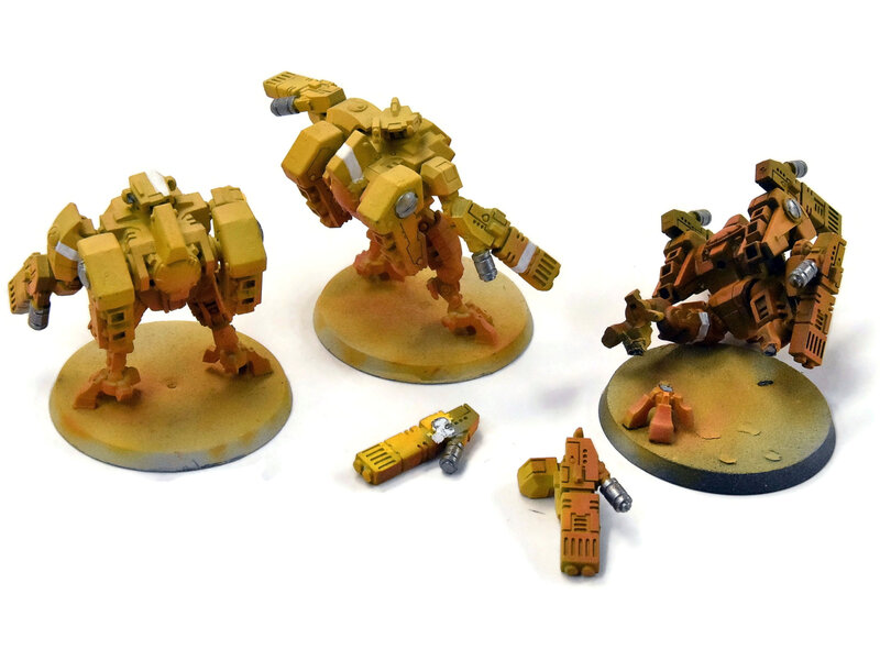 Games Workshop TAU EMPIRE 3 XV8 Crisis Battlesuits #1 Warhammer 40K