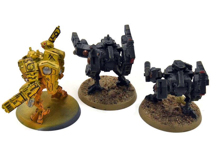 Games Workshop TAU EMPIRE 3 XV8 Crisis Battlesuits #3 Warhammer 40K