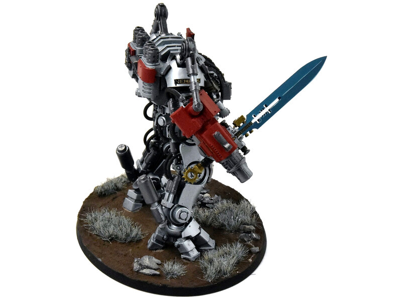 Games Workshop GREY KNIGHTS Nemesis Dreadknight #1 WELL PAINTED Warhammer 40K