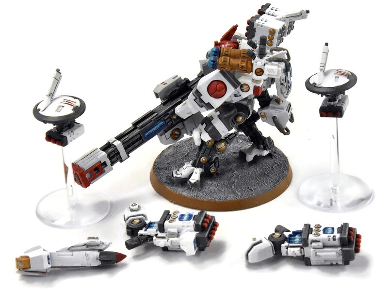 Games Workshop TAU EMPIRE XV88 Broadside Battlesuit #5 WELL PAINTED Warhammer 40K