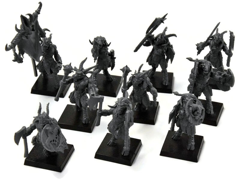 Games Workshop BEASTS OF CHAOS 10 Gors #1 Warhammer Sigmar