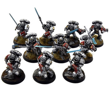 GREY KNIGHTS 10 Strike Squad #1 WELL PAINTED Warhammer 40K