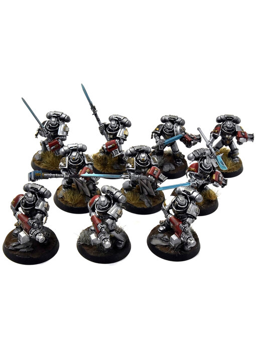 GREY KNIGHTS 10 Strike Squad #1 WELL PAINTED Warhammer 40K