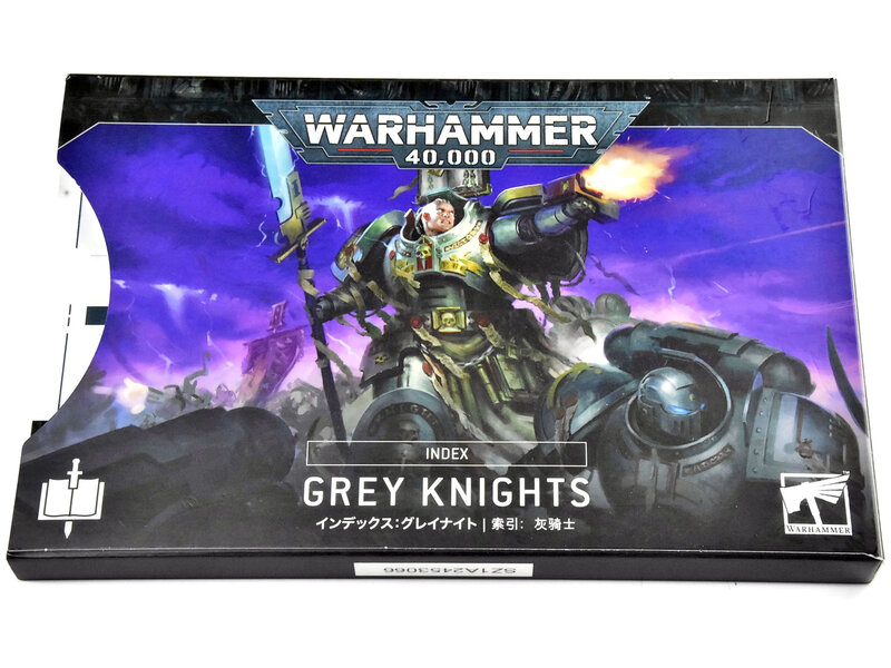 Games Workshop GREY KNIGHTS Index Cards #1 Warhammer 40K