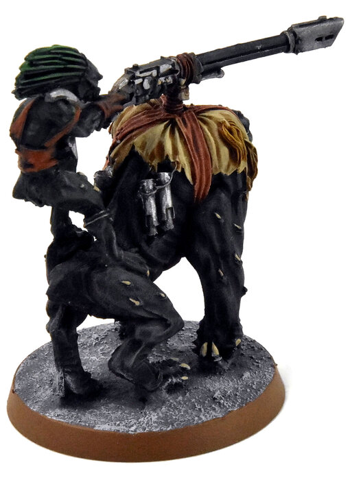 TAU EMPIRE Krootox Rider #2 OOP WELL PAINTED Warhammer 40K Finecast