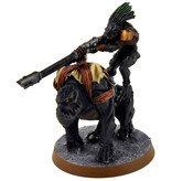 Games Workshop TAU EMPIRE Krootox Rider #2 OOP WELL PAINTED Warhammer 40K Finecast