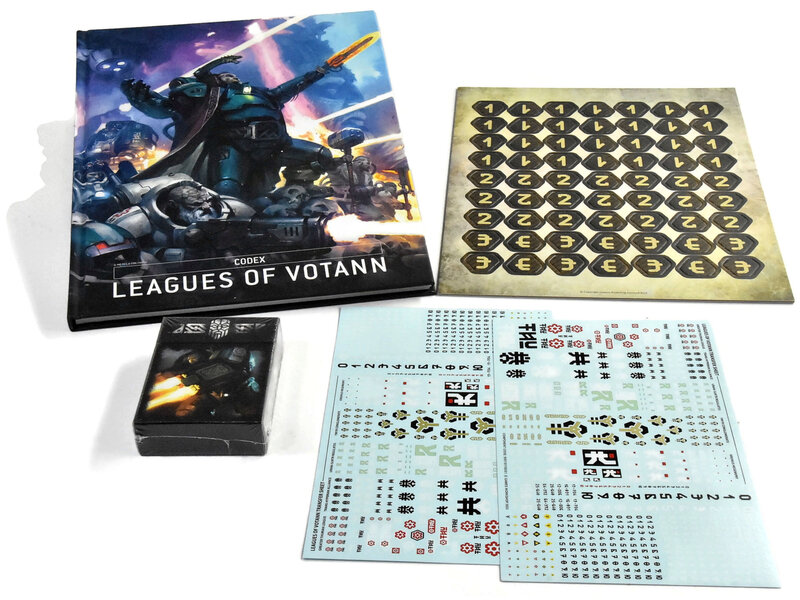 Games Workshop LEAGUES OF VOTANN Codex Datacards And Counters Army Edition #1 Warhammer 40K