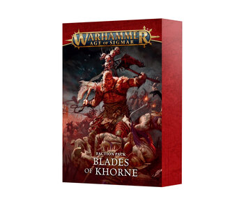 Blades Of Khorne Faction Pack (English)