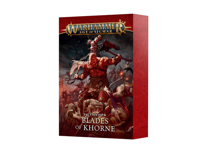 Games Workshop Blades Of Khorne Faction Pack (English)