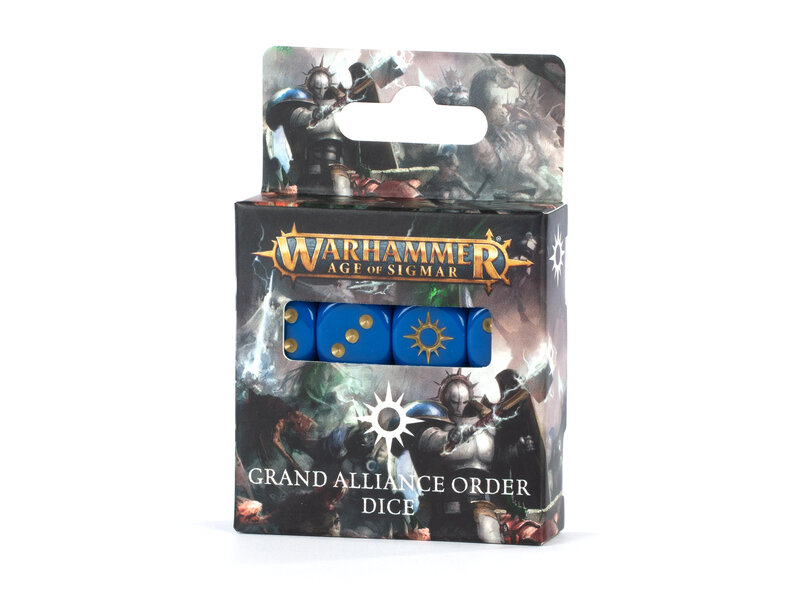 Games Workshop Age Of Sigmar Grand Alliance Order Dice