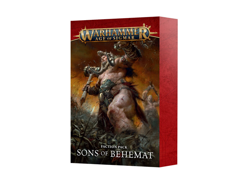 Games Workshop Sons Of Behemat Faction Pack (English)
