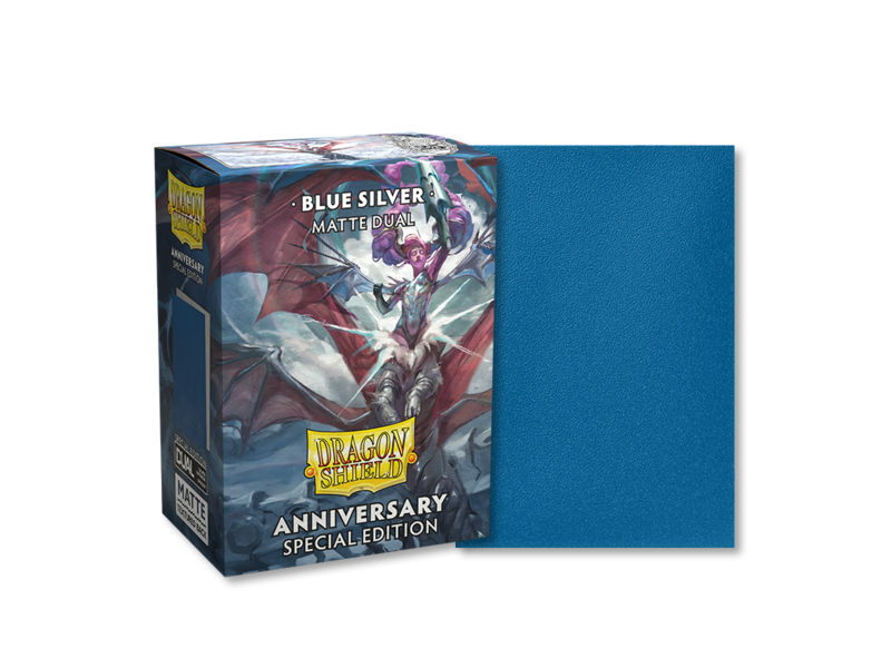 Dragon Shield Sleeves Anniversary Special Edition Blue/silver