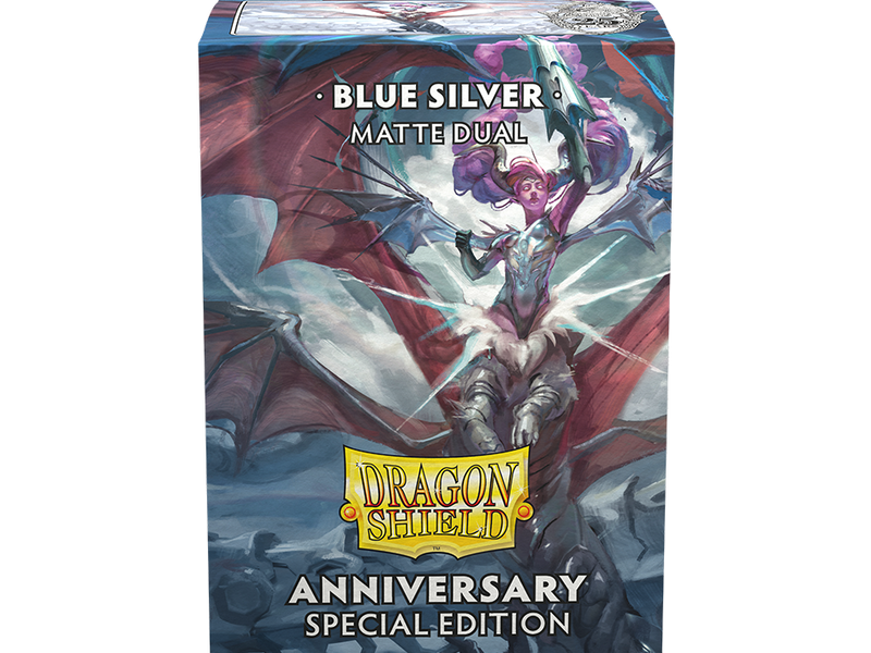 Dragon Shield Sleeves Anniversary Special Edition Blue/silver