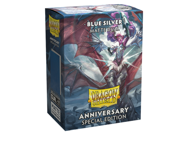 Dragon Shield Sleeves Anniversary Special Edition Blue/silver