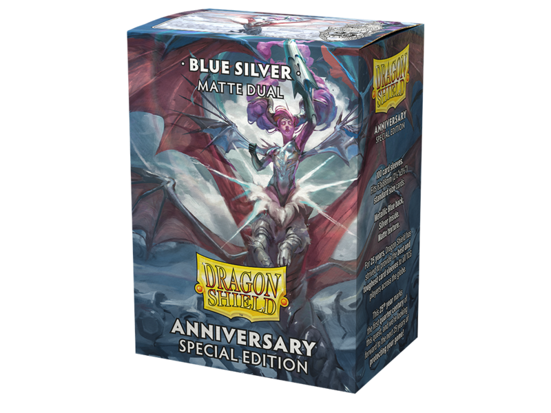 Dragon Shield Sleeves Anniversary Special Edition Blue/silver