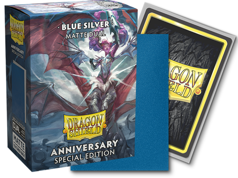 Dragon Shield Dragon Shield Sleeves Anniversary Special Edition Blue/silver