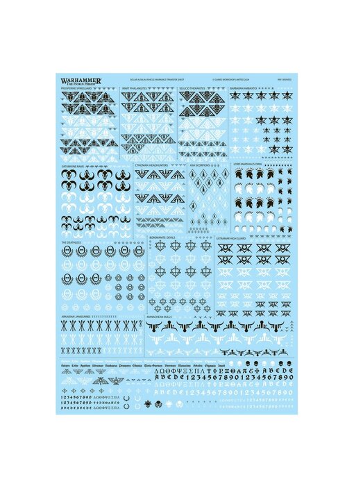 Horus Heresy Solar Auxilia Vehicle Transfers