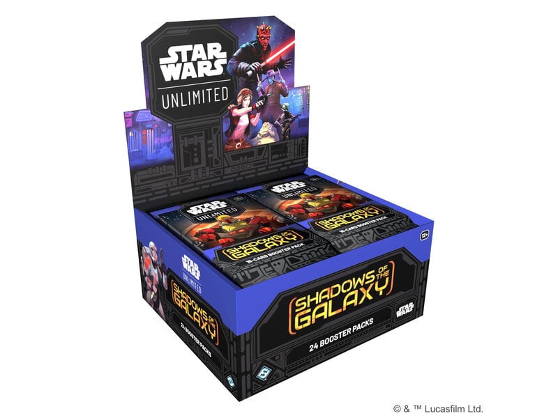 Fantasy Flight Games Star Wars Unlimited - Shadows of the Galaxy Booster Display