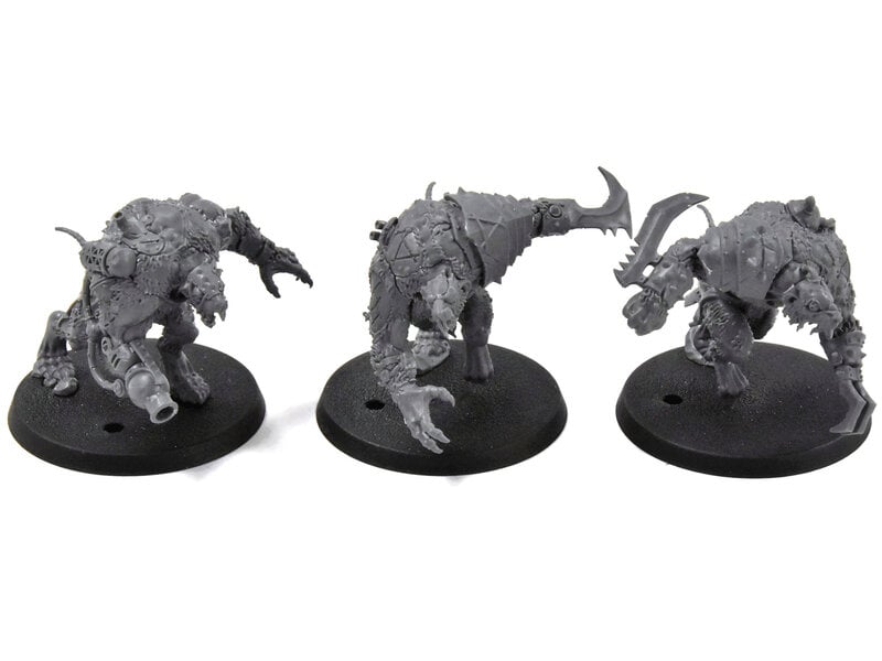 Games Workshop Skaven 3 Rat Ogors Warhammer Sigmar Assembled Skaventide