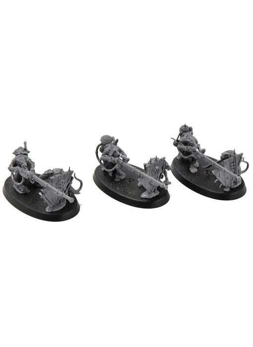 Skaven 3 Warplock Jezzails Warhammer Sigmar Assembled Skaventide