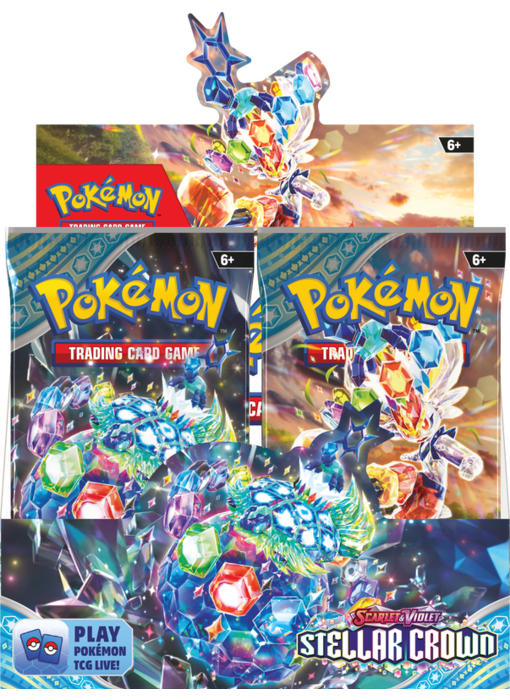 Pokémon TCG SV7 Stellar Crown Booster Box