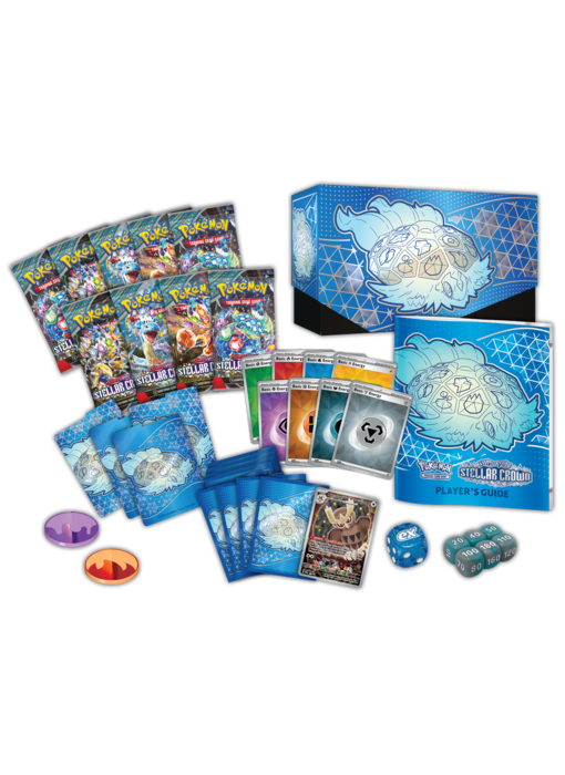 Pokémon TCG SV7 Stellar Crown Elite Trainer Box