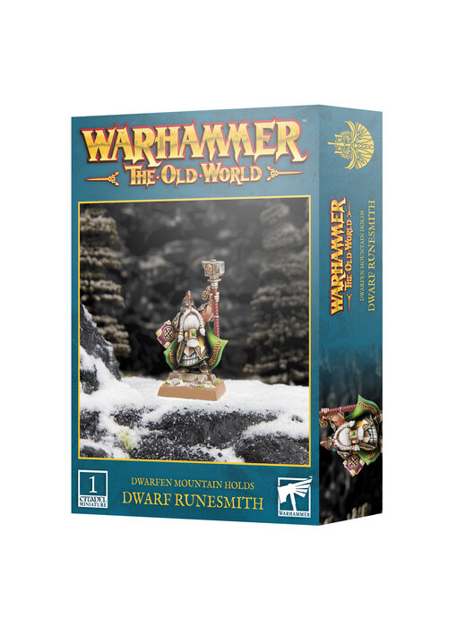 Dwarfen Mountain Holds Dwarf Runesmith