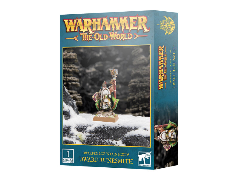 Games Workshop Dwarfen Mountain Holds Dwarf Runesmith