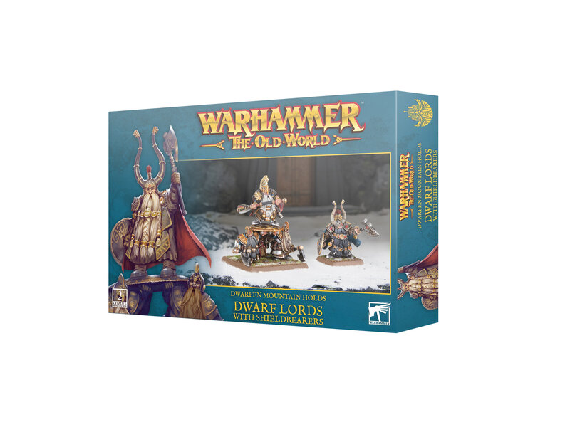 Games Workshop Dwarfen Mountain Holds Dwarf Lords With Shieldbearers