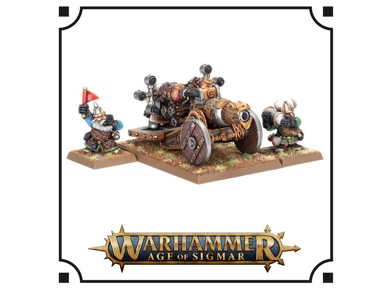 Games Workshop Dwarfen Mountain Holds Flame Cannon