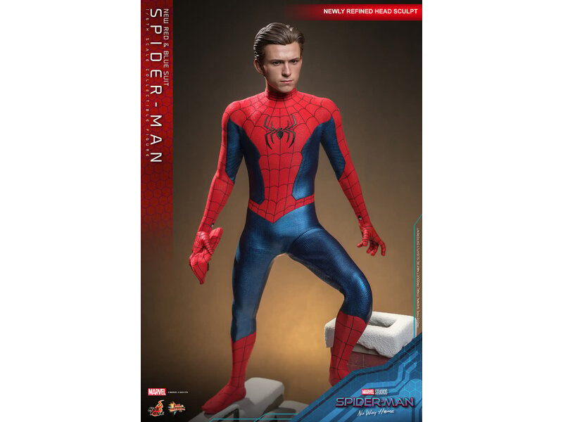 Hot Toys Spider-Man (new Red and Blue Suit) Sixth Scale Figure by Hot Toys