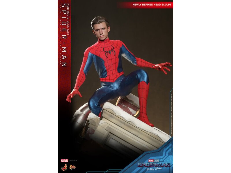 Hot Toys Spider-Man (new Red and Blue Suit) Sixth Scale Figure by Hot Toys