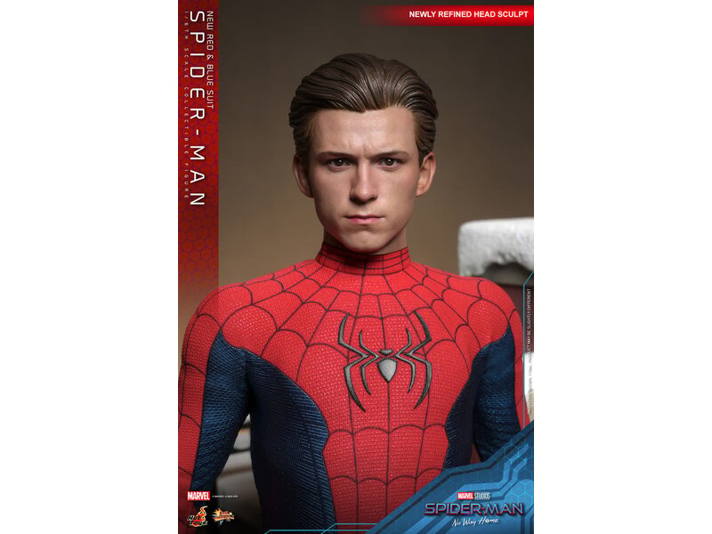 Hot Toys Spider-Man (new Red and Blue Suit) Sixth Scale Figure by Hot Toys
