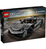 LEGO LEGO Koenigsegg Jesko Absolut Gray Hypercar (42173)