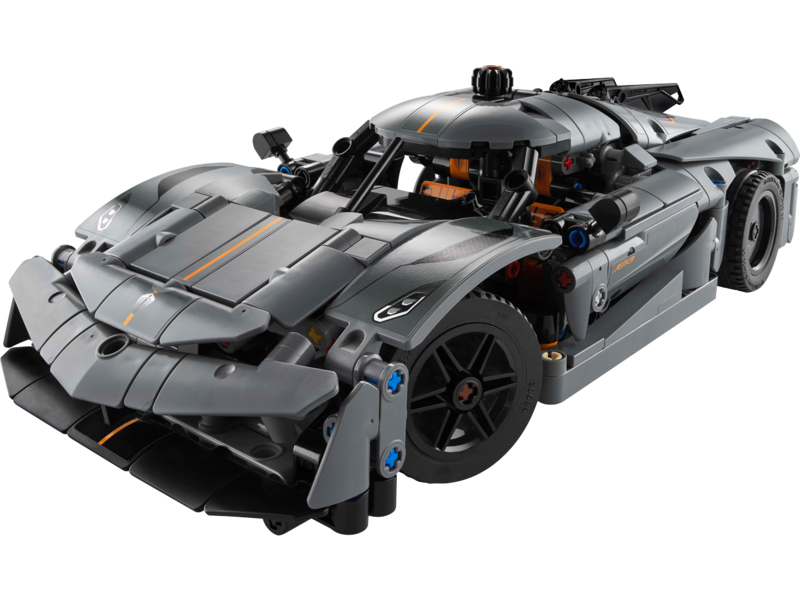 LEGO LEGO Koenigsegg Jesko Absolut Gray Hypercar (42173)