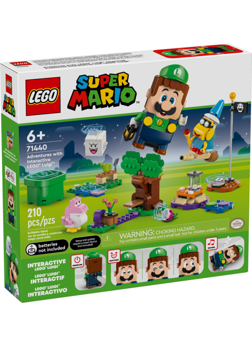 LEGO Adventures with Interactive LEGO® Luigi™ (71440)