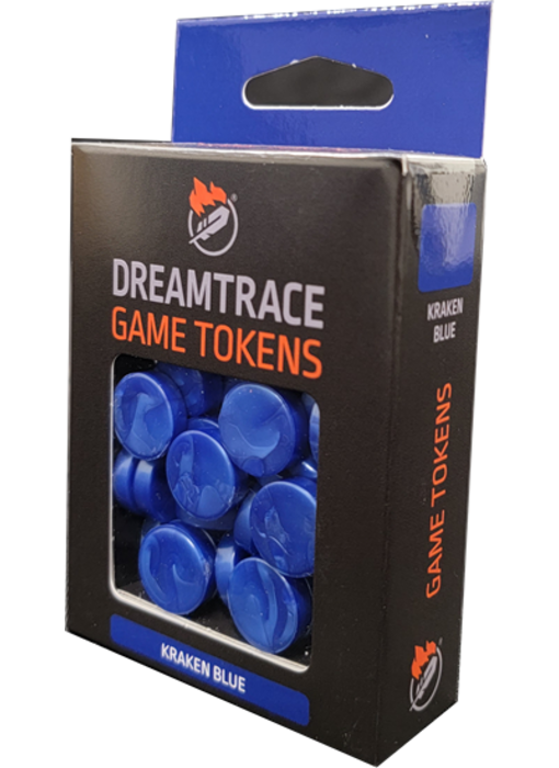Dreamtrace Gaming Tokens - Kraken Blue